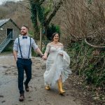 bride & groom outdoor photography