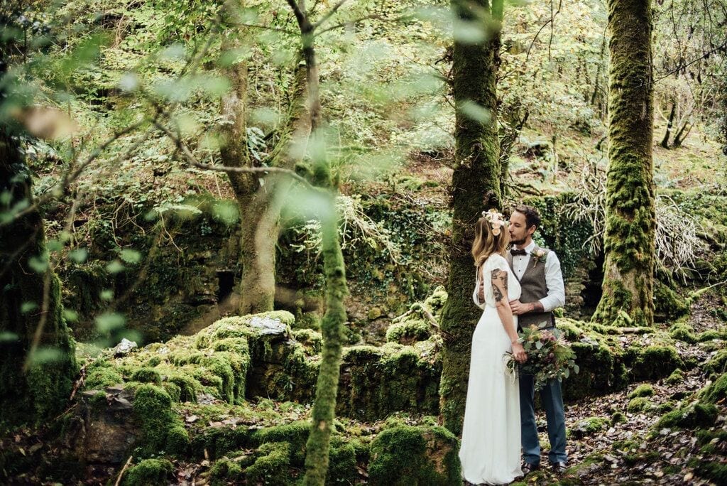 elopement feature real wedding leanne and sam