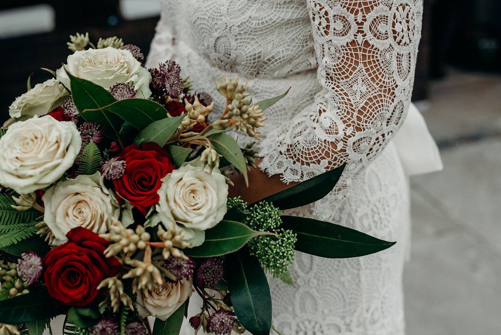 bridal bouquet closeup supreme styling blog