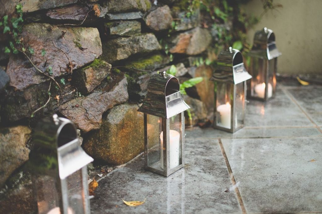 evening reception decor ever after's candlelight