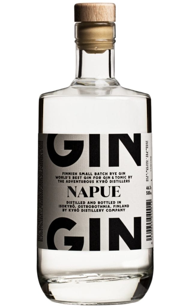 napue gin label 