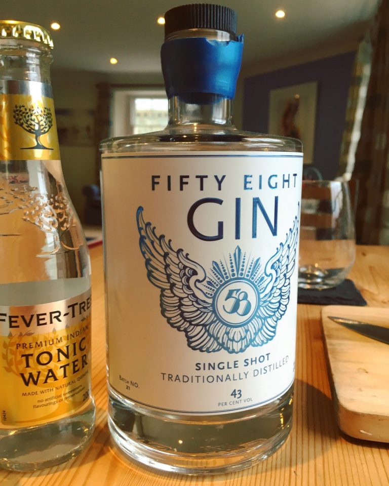 fifty eight gin featured image