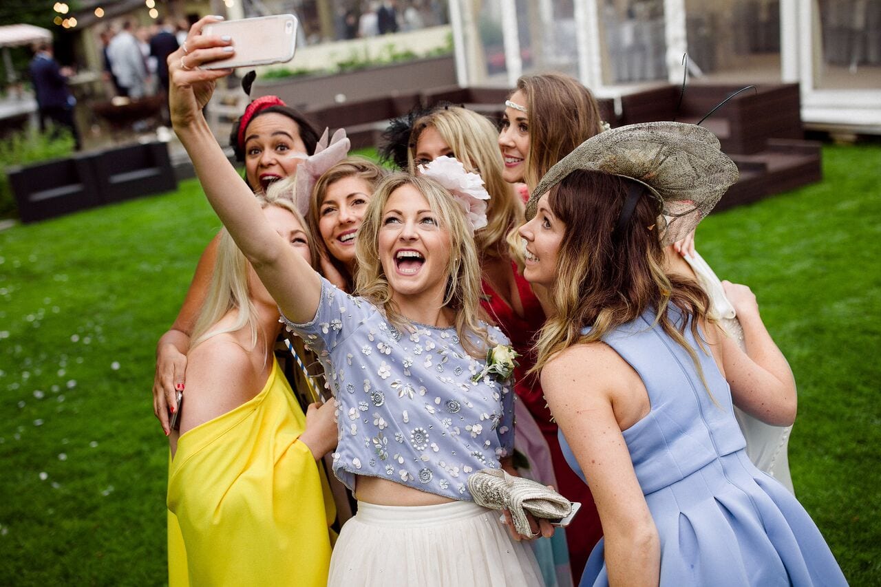 instagramable wedding trend blog post ever after guest selfie