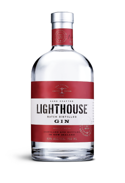 lighthouse gin bottle