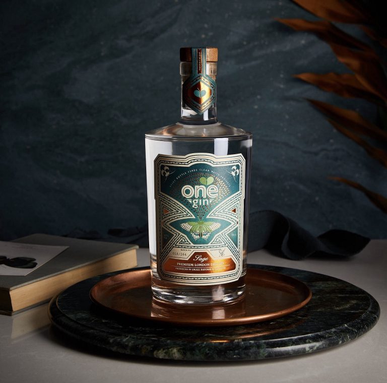 one gin, apple & sage, ginspiration, fruity, bottle, review